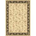 Dynamic Rugs Legacy 6.7 x 9.6 580017-19 Rug - Ivory-Black LE71058017190